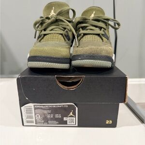 Jordan Kids Sneakers - Olive Green